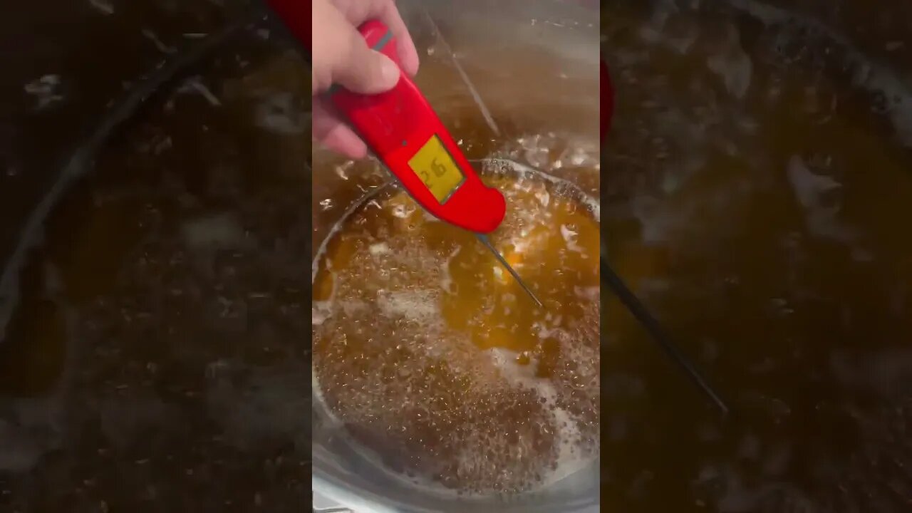 Watch this maple sap become syrup!