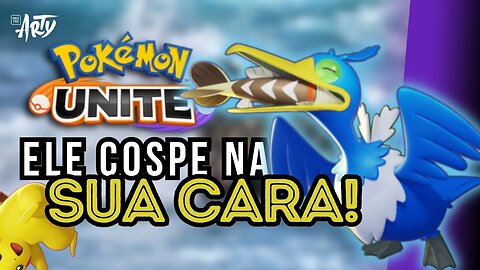 O PATO DO CAP3T@! GAMEPLAY COM CRAMORANT PELA PRIMEIRA VEZ! Pokémon Unite Nintendo Switch e Mobil