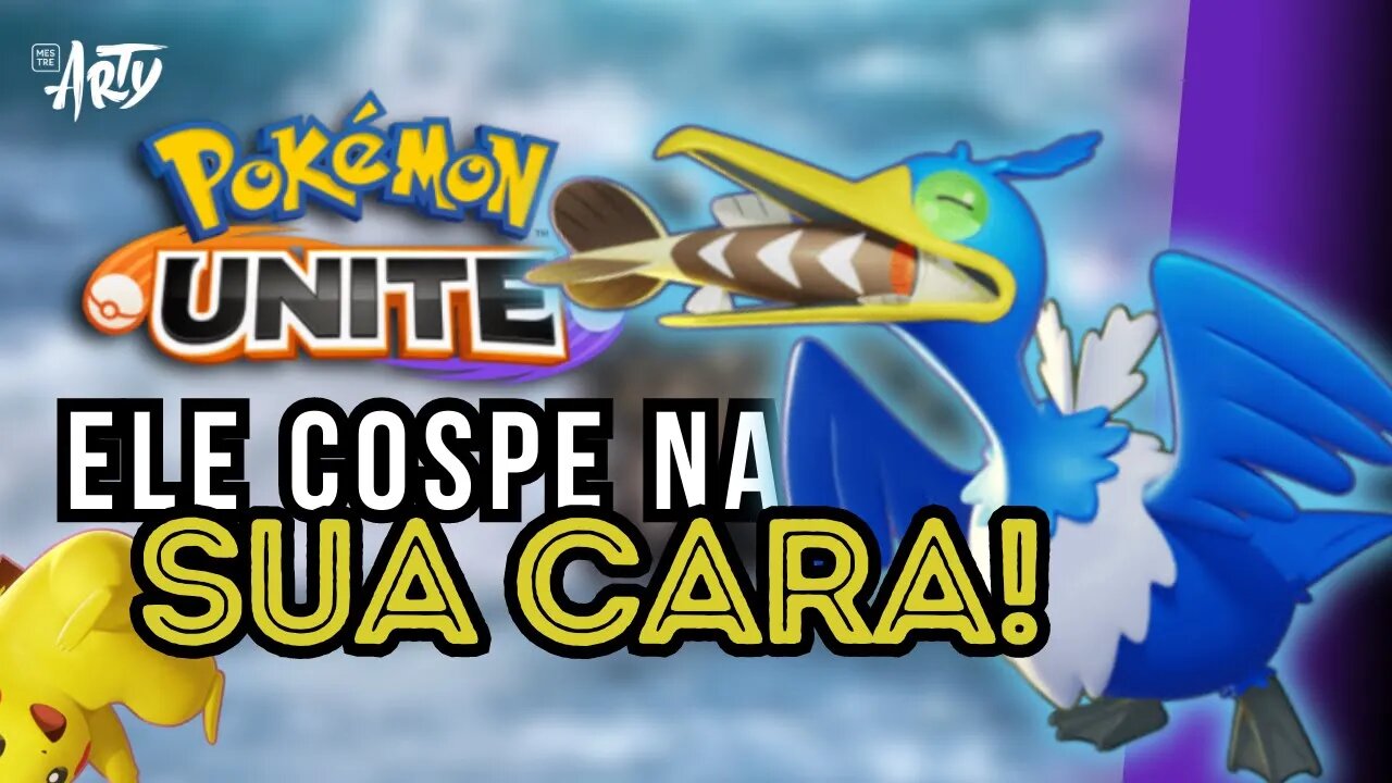 O PATO DO CAP3T@! GAMEPLAY COM CRAMORANT PELA PRIMEIRA VEZ! Pokémon Unite Nintendo Switch e Mobil