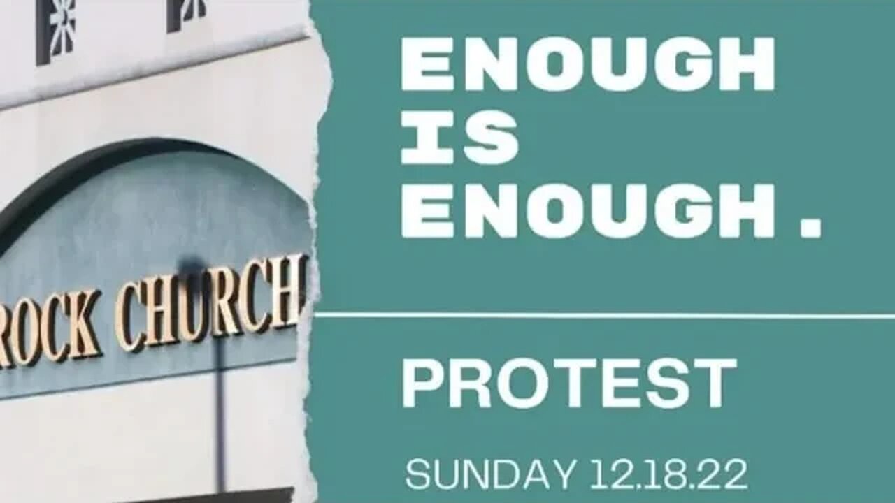 Buffaloman11 Live!! Enough is Enough protest in Virginia Beach at Rock Church. Sunday 9:30am est.