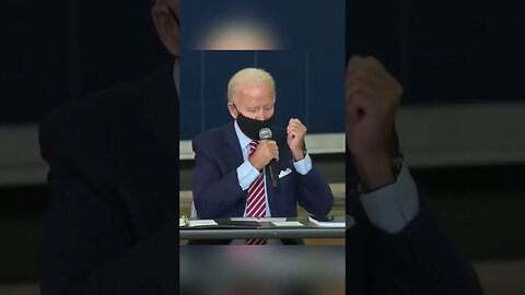 Joe Biden testing out the acoustics in the gymnasium #joebiden #biden #parody #farthumor