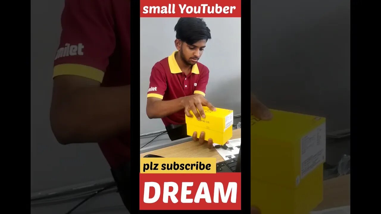 unboxing realme c35 || small YouTuber dream🇮🇳 #souravjoshivlogs #realmec35unboxing #sgorts