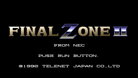 Final Zone II (TG-16 CD) 1/2 - Beat 'em and Cheat 'em!