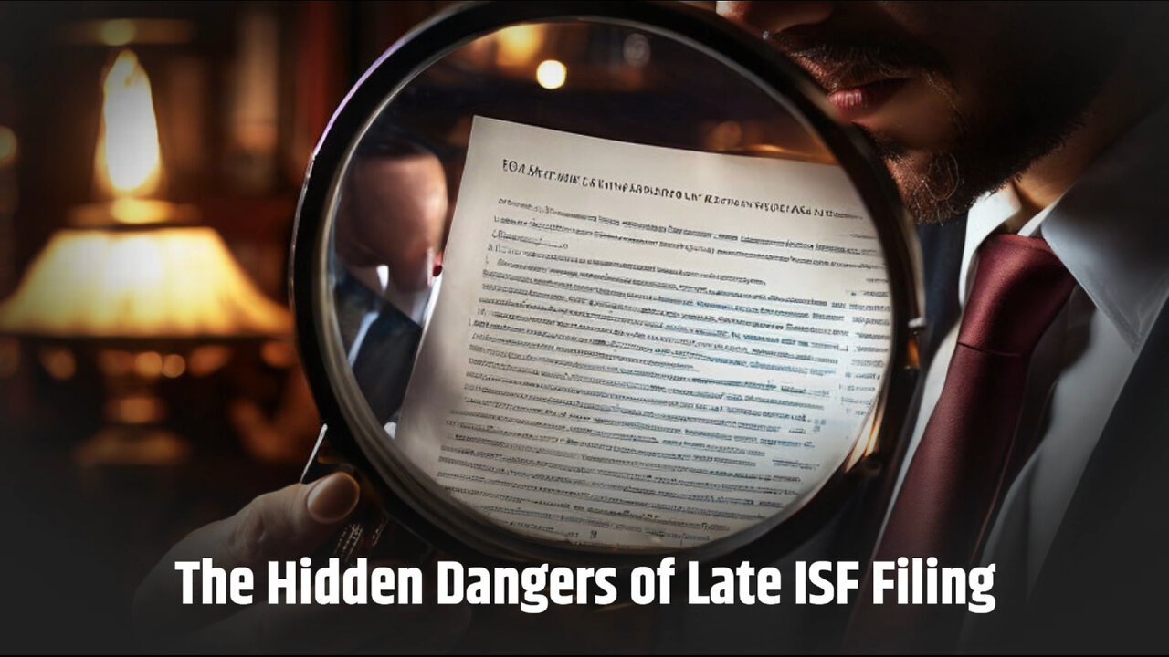 The Hidden Costs of Late ISF Filing for Importers