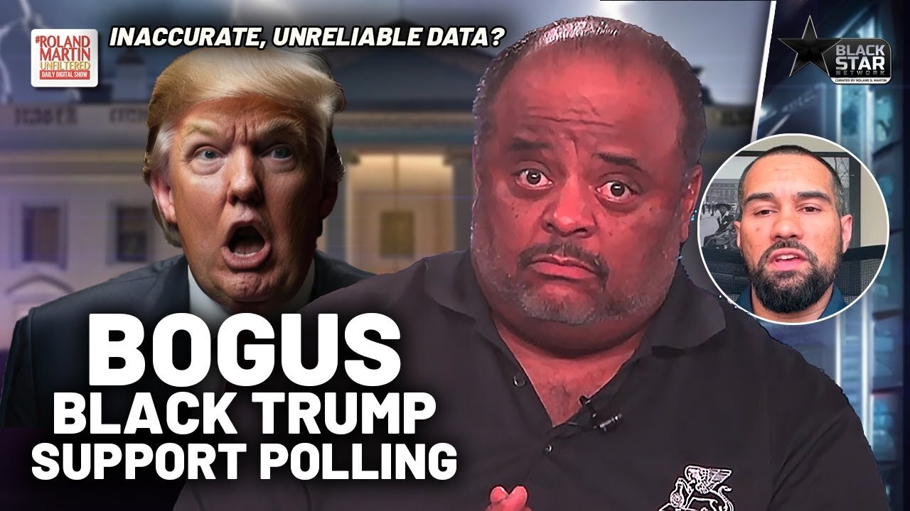 Mainstream Polls OVERESTIMATE Black Trump Support Based On INACCURATE, UNRELIABLE DATA