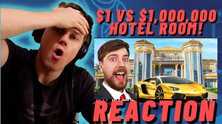 $1 vs $1,000,000 Hotel Room! | ((IRISH MAN REACTION!!))