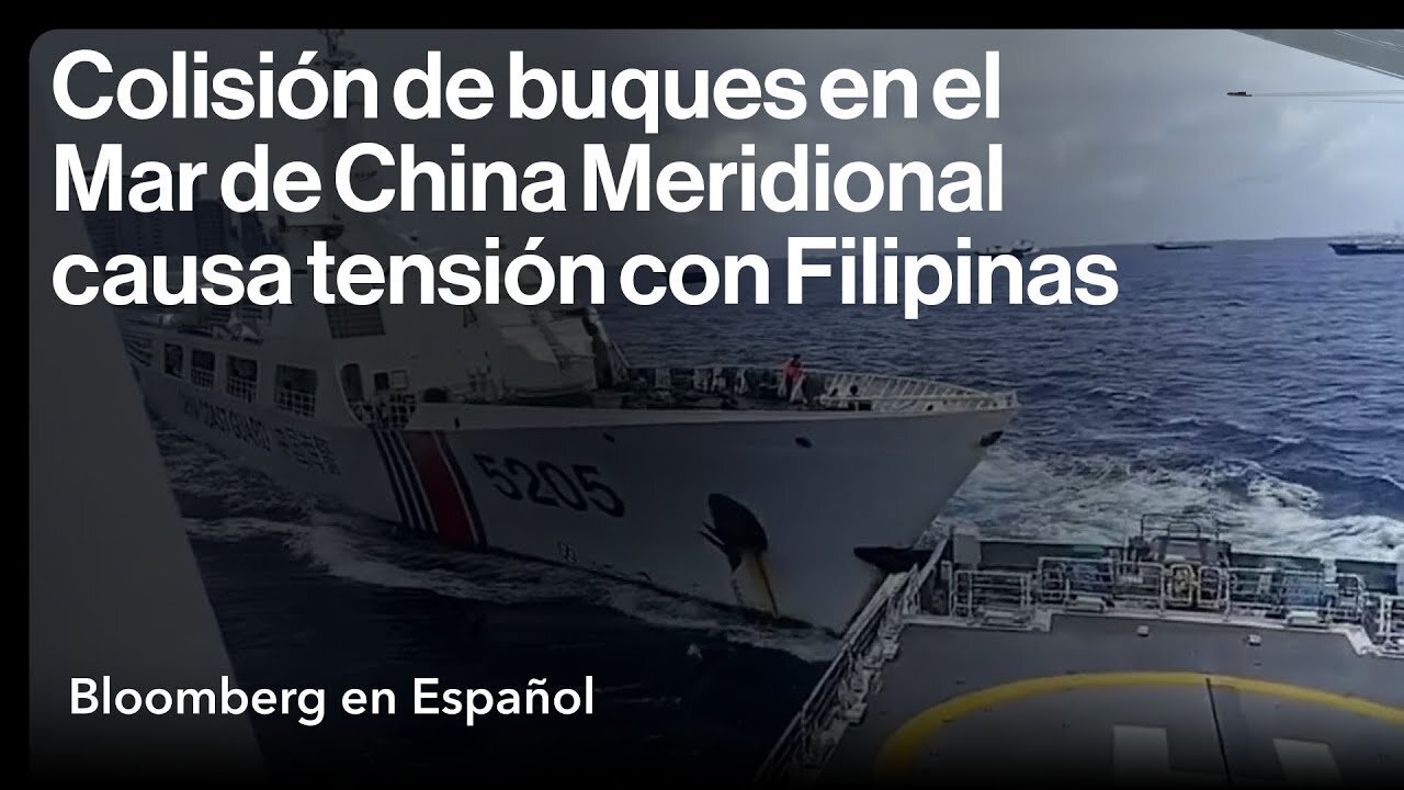 Buques chinos y filipinos colisionan en el Mar de China Meridional