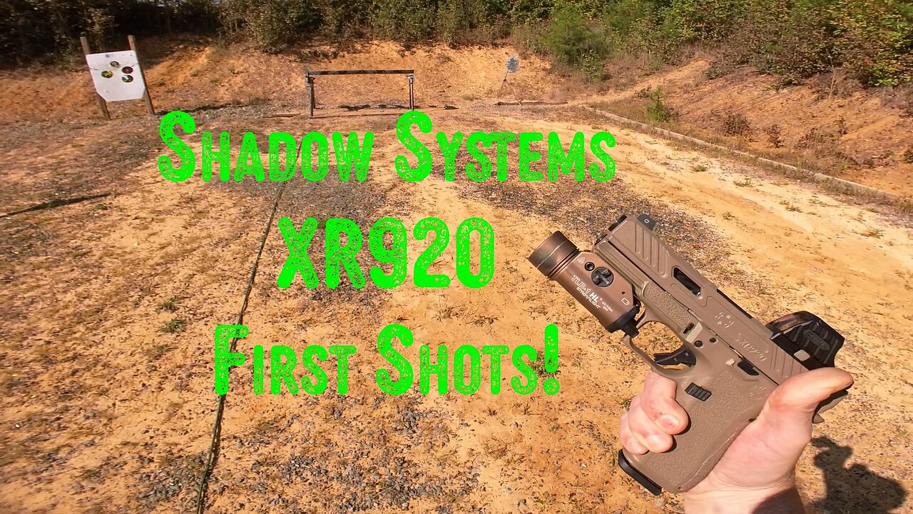 Shadow Systems XR920 First Shots!