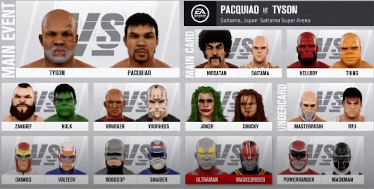 Team Tyson vs. Team Pacquiao 💪😬