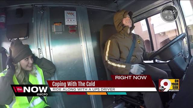 9 On Your Side's Breanna Molloy finds out how delivery drivers cope with the cold