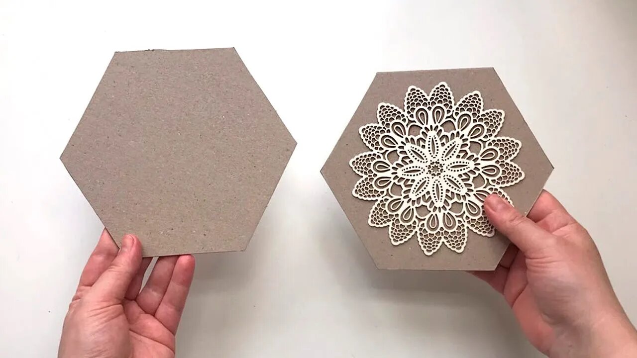DIY Beautiful jewelry box | Craft idea with cardboard