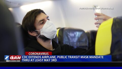 CDC Extends Airplane, Public Transit Mask Mandate