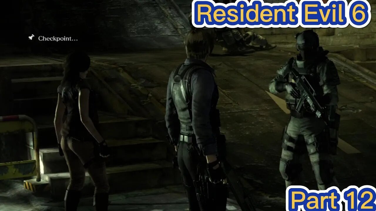 Resident Evil 6: Leon's Playthrough Part 12