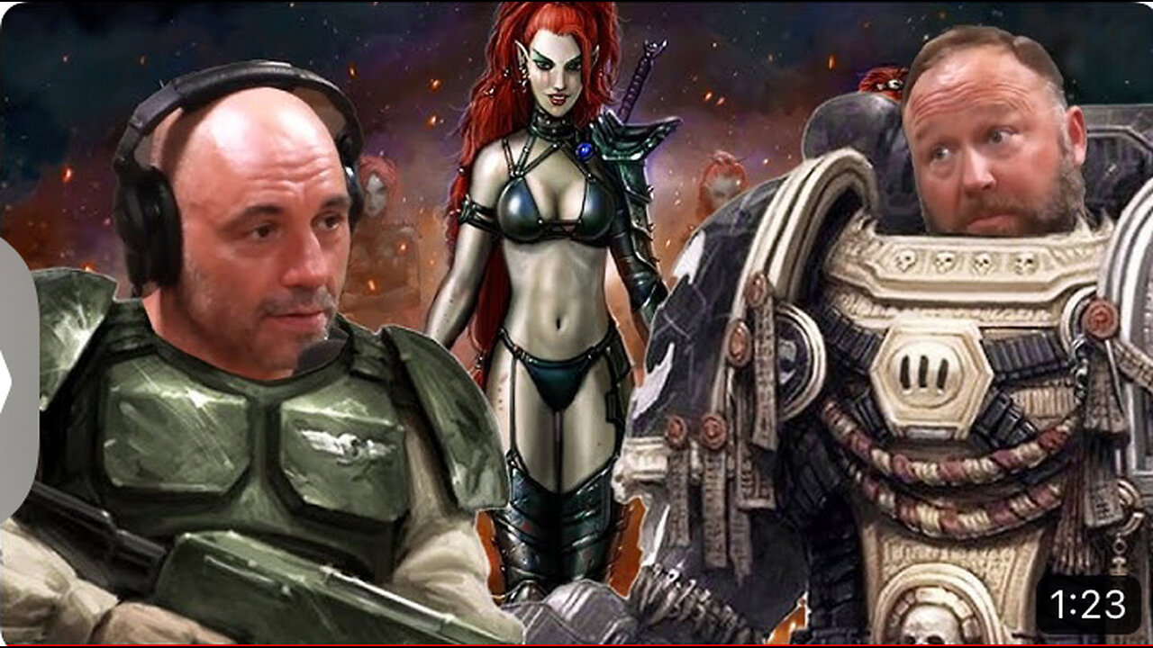 Guardsman Joe learns about Xenos from primarch Alex Jones