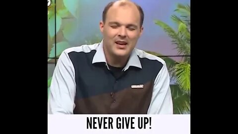 NEVER GIVE UP! | Motivational Message | Brother Chris #Shorts