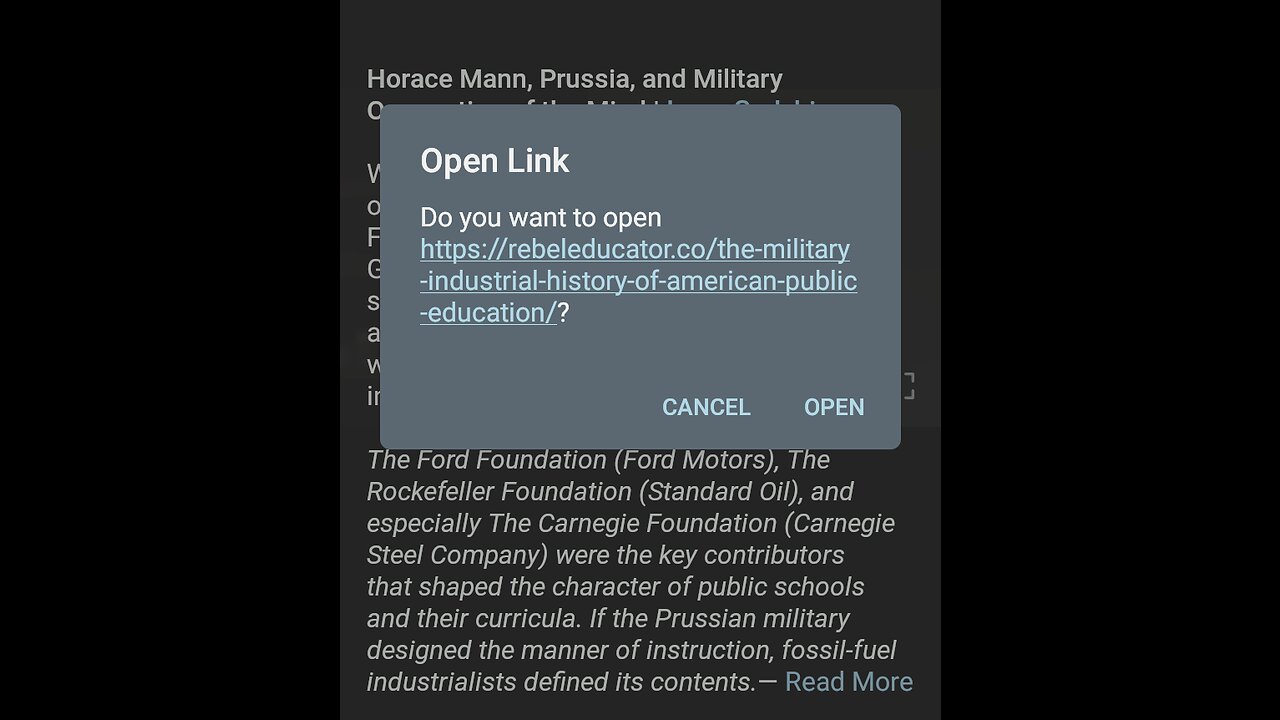 Documentary: Creation of the Modern Education System