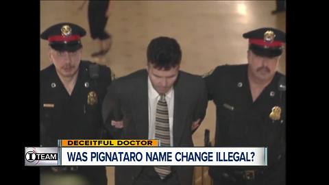 I-Team: Pignataro name change may be illegal