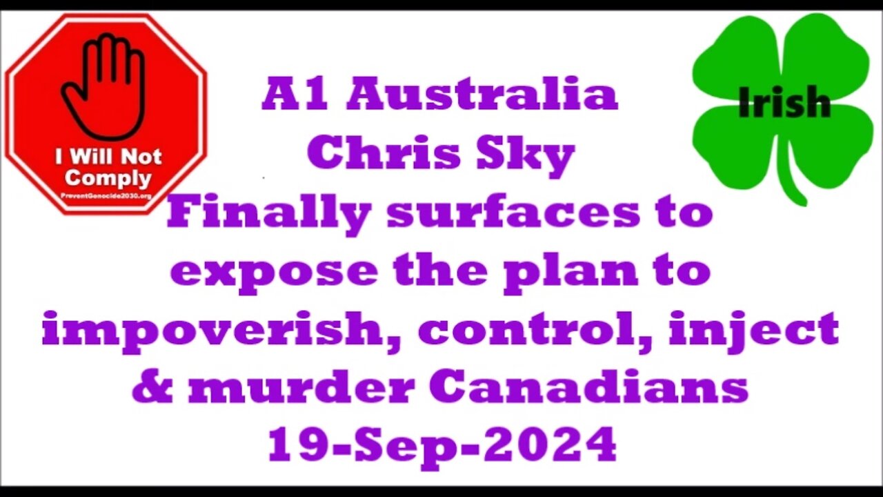A1 & Chris Sky Expose the Plan to Defeat the Globalists 19-Sep-2024