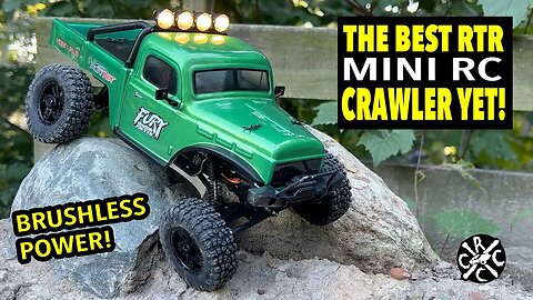 Best RTR Mini RC Crawler Yet! The Brushless Furitek Fury Wagon FX118