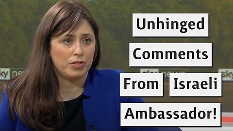 Israeli Ambassador Denies Reality In Unhinged Interview!