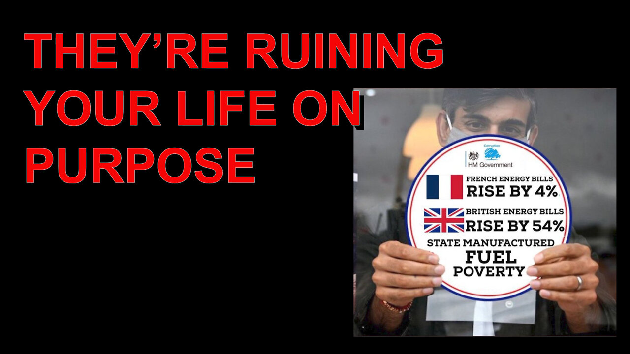 THEY'RE RUINING YOUR LIFE ON PURPOSE