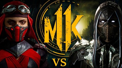 Mortal kombat 11 Noob Saibot Vs Skarlet