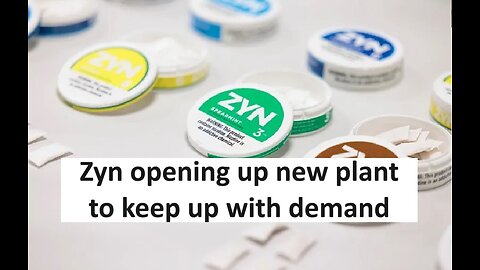 Zyn plant to open in CO as Philip Morris ramps up production