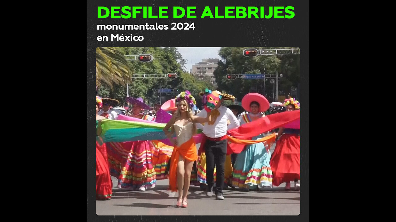 Las 'pesadillas' se hacen realidad en el desfile de alebrijes de Ciudad de México