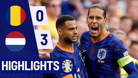 🟠 Extended Highlights: Romania against. Netherlands (0-3) | EURO 2024 Round of 16!
