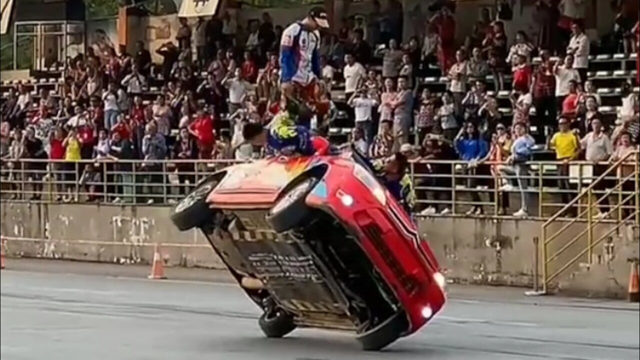 Car drifting stunt