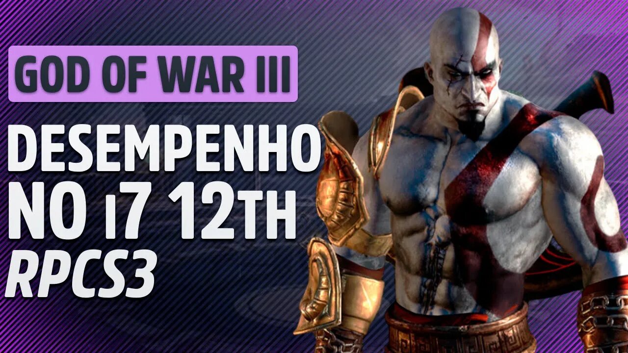 GOD OF WAR 3 NO PC RODA EM UM I7 12700H + RTX 3060? RPCS3