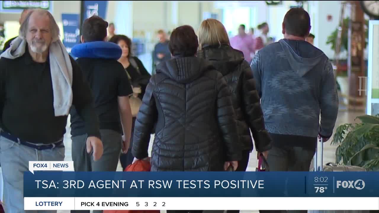 Third TSA worker test positive for COVID-19