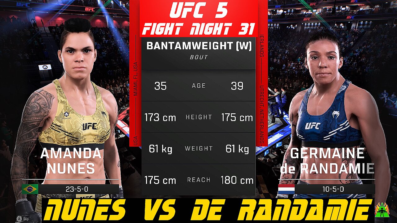 UFC 5 - NUNES VS DE RANDAMIE