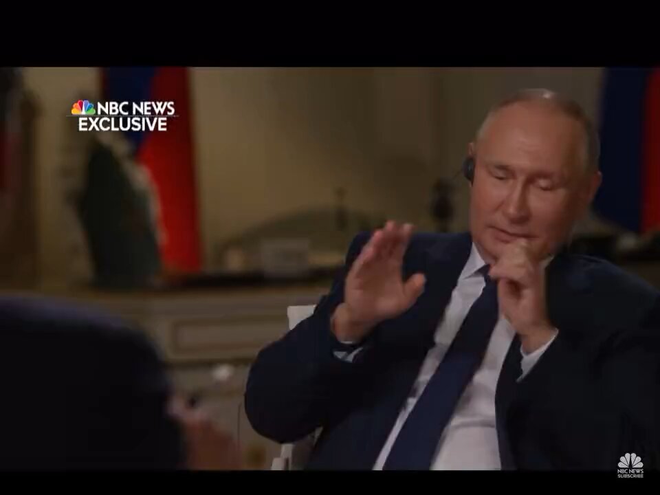 Two and a half years ago, NBC interviewed Putin. It didn't go too well. That's why they've been try