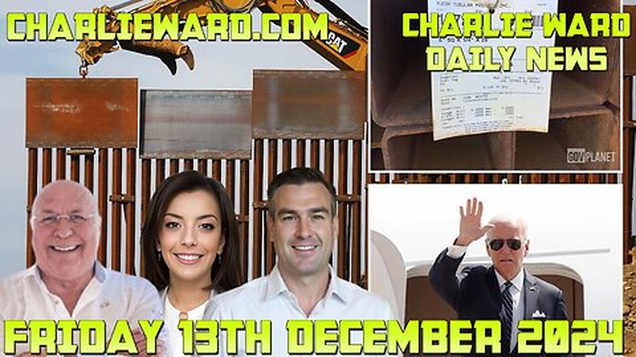 CHARLIE WARD DAILY NEWS WITH PAUL BROOKER & WARREN THORNTON FRIDAY 13TH DECEMBER 2024