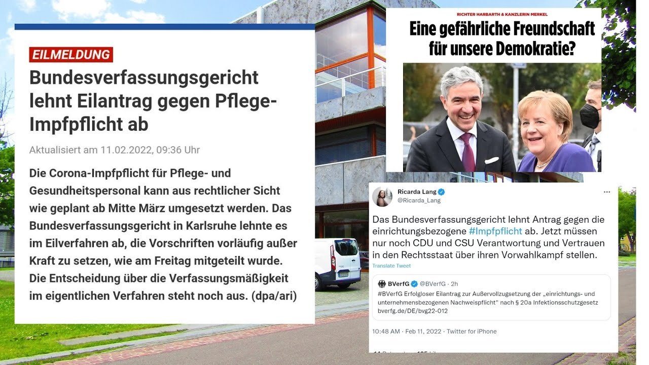 Die Grünen freut die Vorerst Entscheidung pro Impfpflicht vom Bundesverfassungsgericht