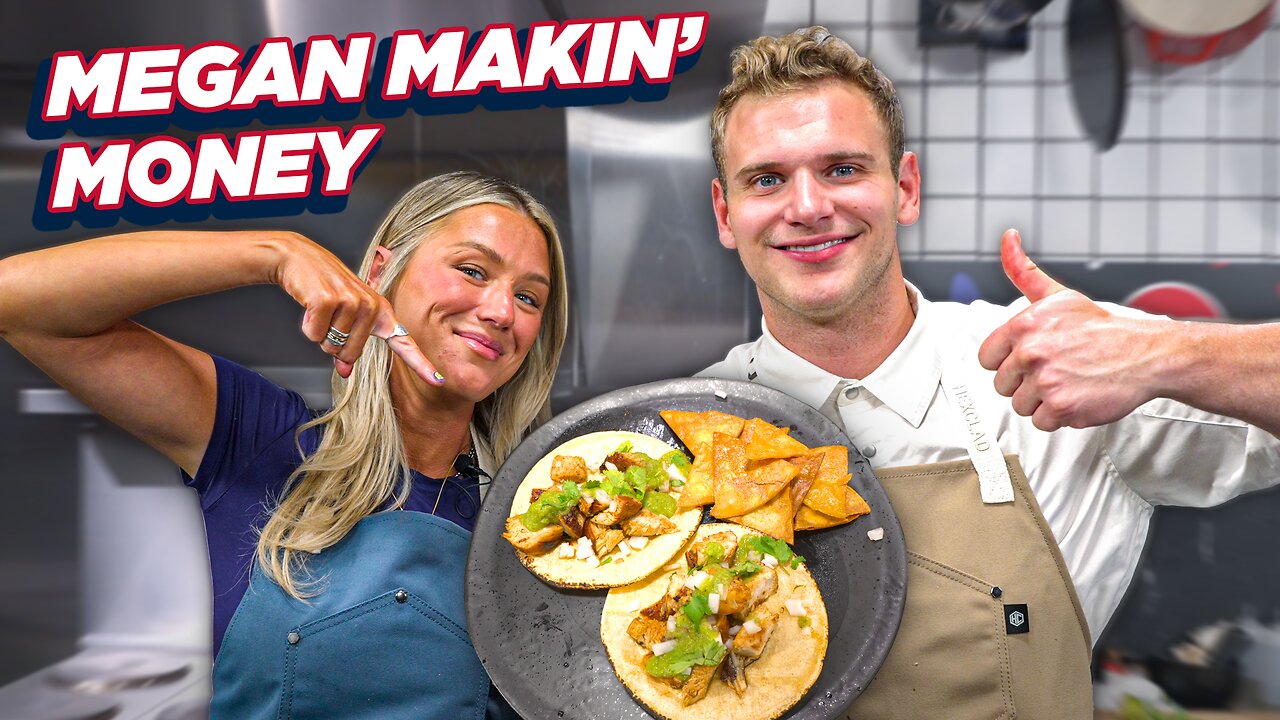 Megan Makin' Money Chefs Up BEST Chicken Taco Dish | What's For Lunch