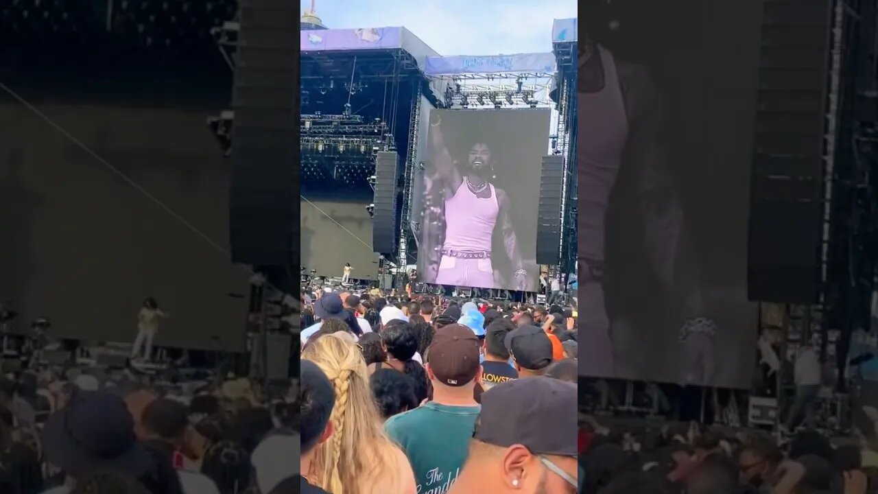 Miguel ask crowd “Who F****** to…. #loversandfriends