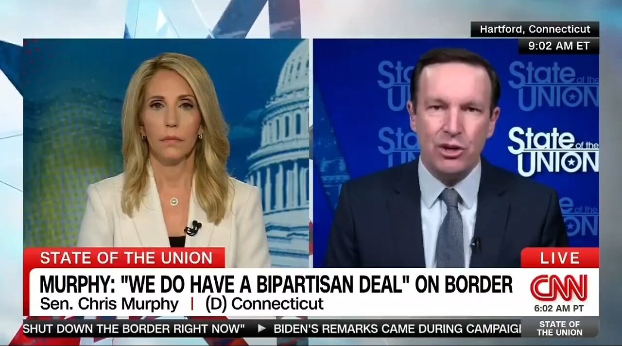 Dem Sen Murphy Blames Trump For Preserving Chaos At The Border