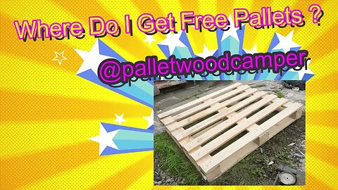 Free Pallets FREE SCRAP WOOD @palletwoodcamper