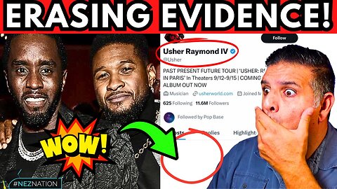 Usher & Pink PANIC & DELETE Social Media After NEW FOOTAGE Emerges in Explosive P Diddy Scandal!