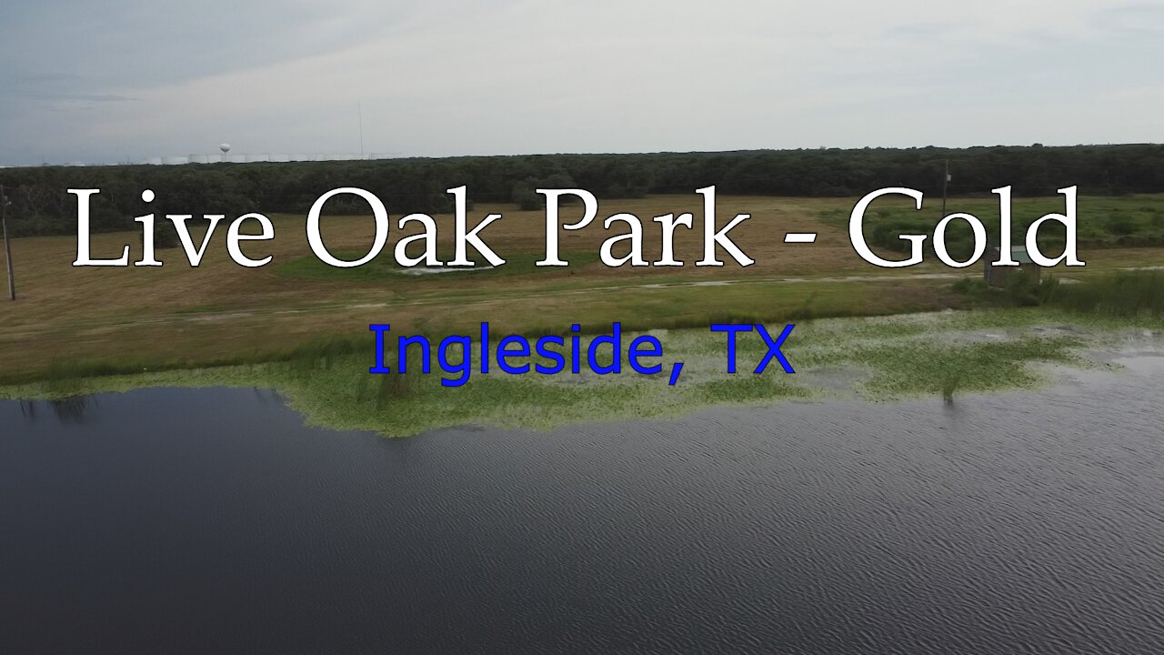 Live Oak Park Gold - Drone Flythrough (Hardest course near Corpus Christi, TX)