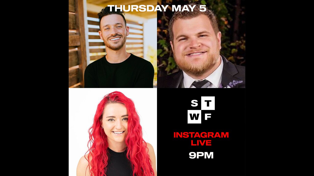 MAY 5 STWF IG LIVE🎙