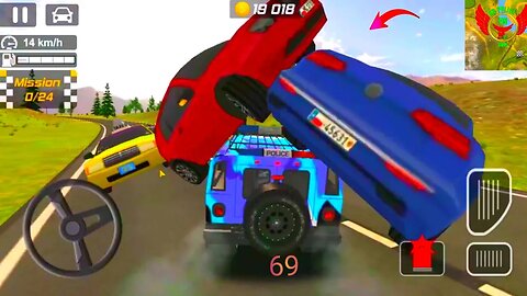 HD police vs gari game #669 police Gameplay Best Car Games Drift Gari Driving 2023 Android