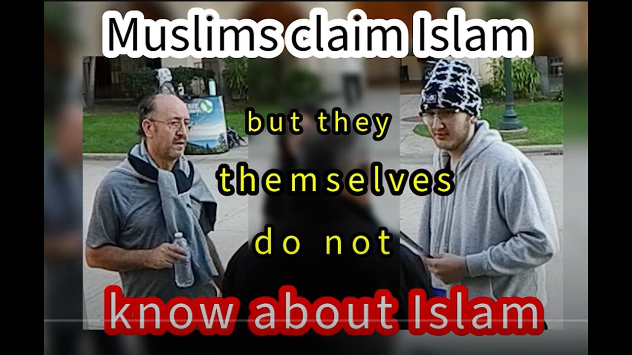 Muslims claim islam but they do not know about Islam