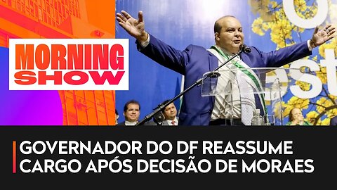 Ibaneis Rocha, de volta ao cargo, fala: “Segura, vou trabalhar muito!”