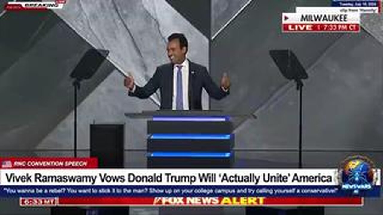 Vivek Ramaswamy's Inspirational Speech at Republican National Convention