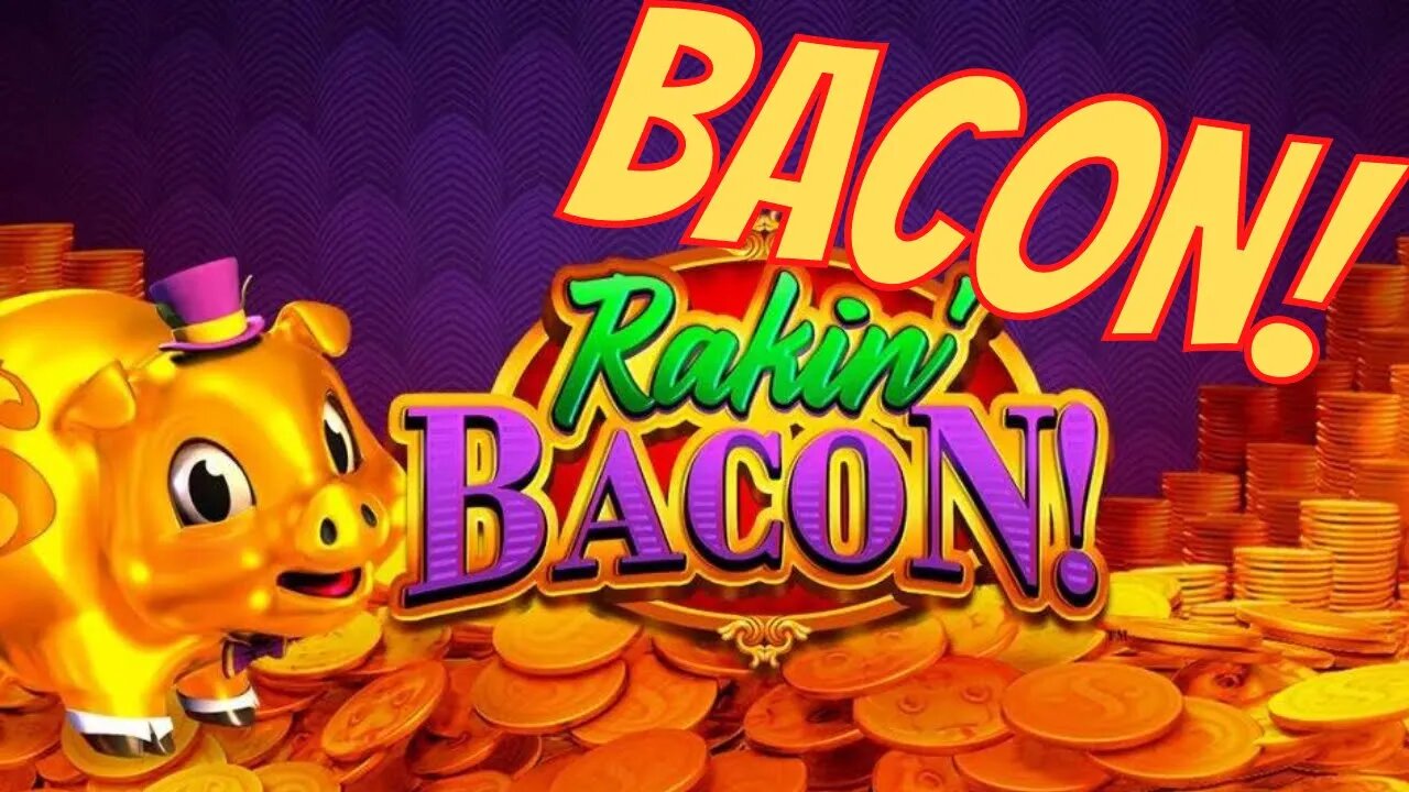 MAKIN' MONEY ON RAKIN' BACON! 🥓 #slots #casino