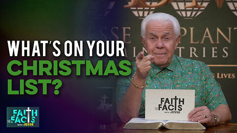 Faith the Facts: What’s On Your Christmas List?