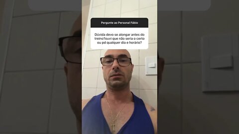 Alongamento antes do treino: pode ou não pode? #shorts